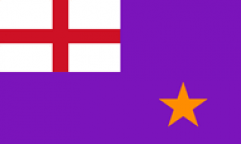 Purple Order Flags